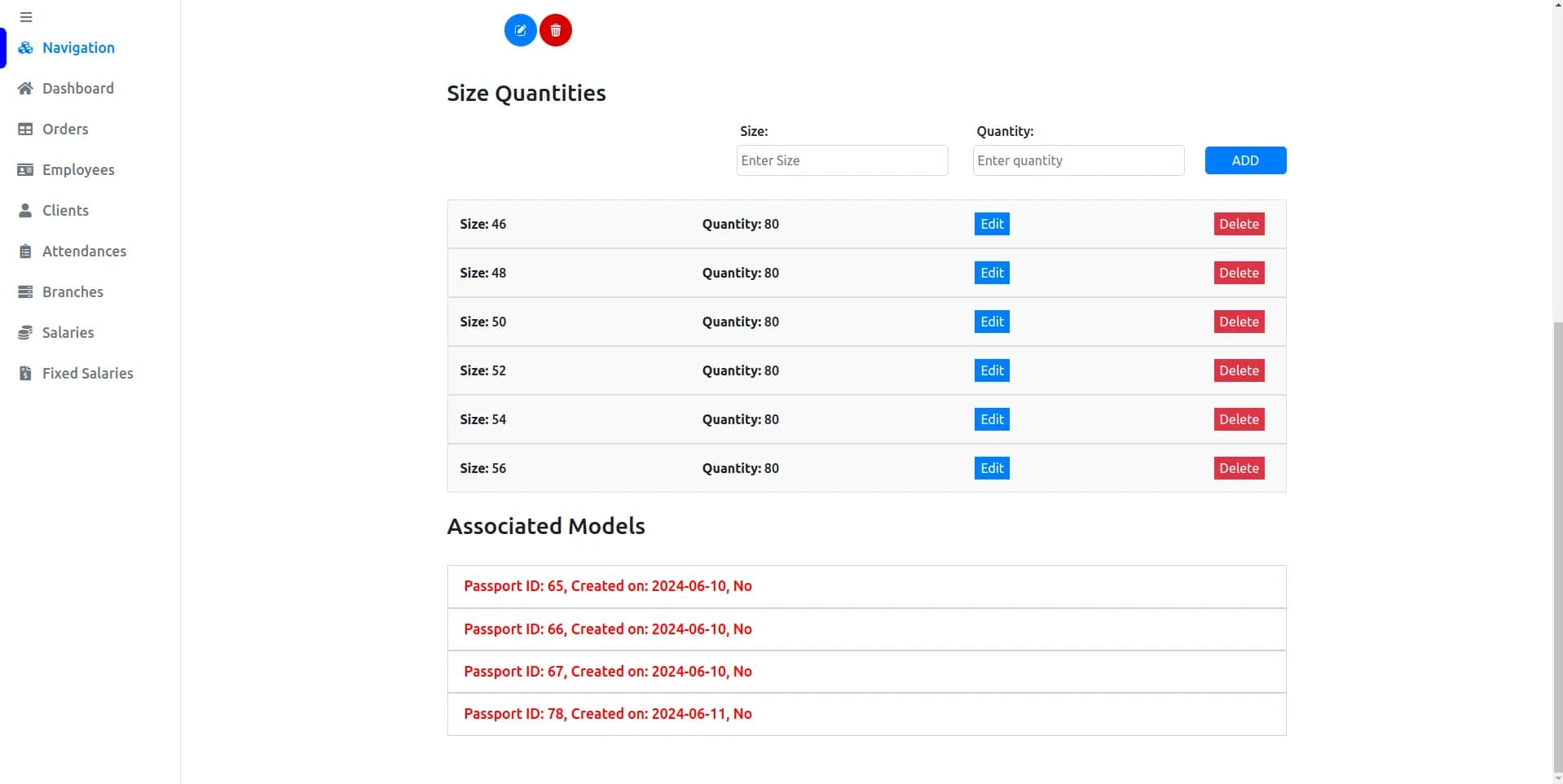 Luma ERP enterprise resource planning system dashboard